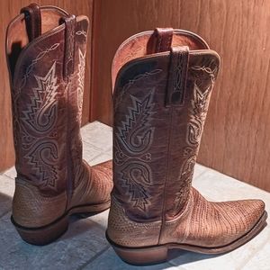 Lucchese 1883 lizard boots